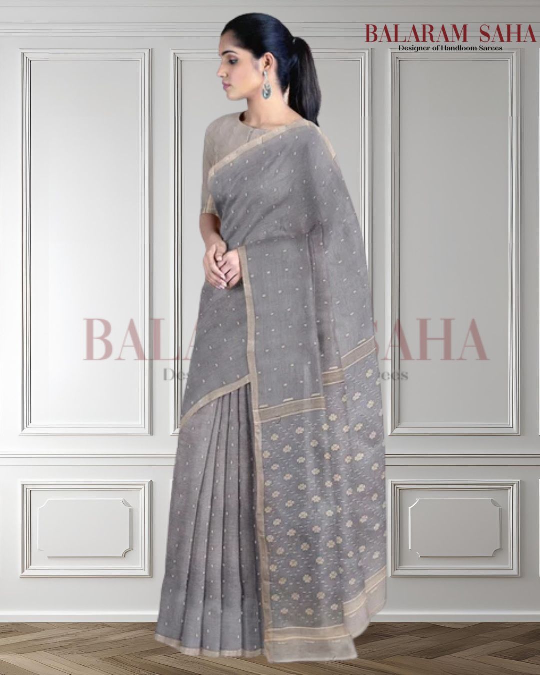 Light Blue Handloom Cotton Jamdani Saree by Balaram Saha - (handloom saree, cotton saree, handloom cotton saree, balaram saha online, handloom sarees, balaram saha handloom saree store photos, balaram saha handloom saree store, cotton handloom saree, bengal handloom sarees, pure cotton, cotton saree for women, cotton saree online)     https://perfectdomain.com/