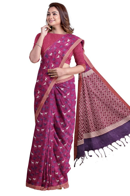 Magenta Premium Handloom Cotton Saree - From Balaram Saha - (handloom saree, cotton saree, handloom cotton saree, balaram saha online, handloom sarees, cotton handloom saree, bengal handloom sarees, pure cotton, cotton saree for women, cotton saree online)    https://www.webmd.com/