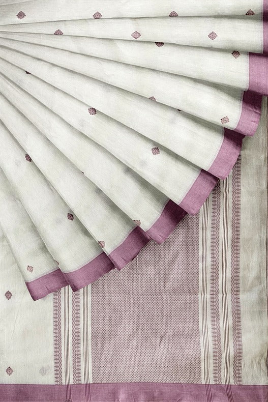 Off-White & Onion Pink Handloom Soft Cotton Saree (handloom saree, cotton saree, handloom cotton saree, balaram saha online, handloom sarees, balaram saha handloom saree store photos, balaram saha handloom saree store, cotton handloom saree, bengal handloom sarees, pure cotton, cotton saree for women, cotton saree online)    https://es.wikipedia.org/wiki/Wikipedia:Portada