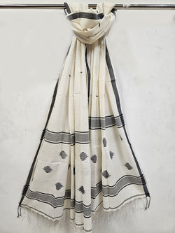 Off White & Black Handspun Handwoven Cotton Jamdani Dupatta Balaram Saha 
 https://www.ovhcloud.com/en-in/