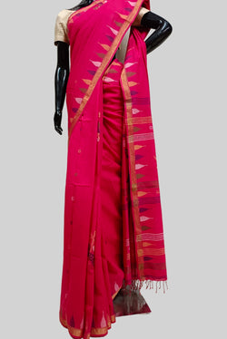 Pinkish Red Handspun Cotton Dhakai Jamdani Saree (handloom saree, jamdani saree, jamdani sarees, cotton jamdani saree, jamdani cotton saree, handloom cotton saree, balaram saha online, jamdani saree online, soft jamdani saree, dhakai jamdani saree, dhakai jamdani saree, Jamdani Border Saree, handloom saree, balaram saha handloom saree store photos)  https://www.ziddu.com/