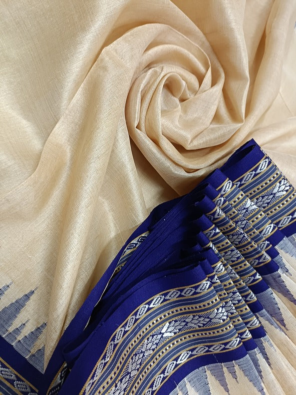 Handloom Vidarbha Tussar Silk Saree – A Symphony of Tradition and Elegance Balaram Saha