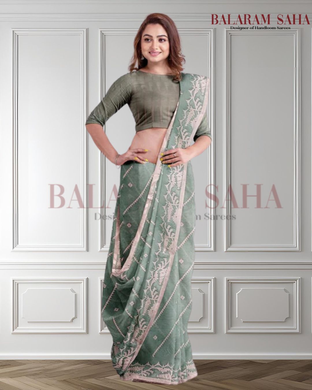 Sea Green & white Handwoven traditional Cotton Jamdani Saree - (handloom saree, cotton saree, handloom cotton saree, balaram saha online, handloom sarees, balaram saha handloom saree store photos, balaram saha handloom saree store, cotton handloom saree, bengal handloom sarees, pure cotton, cotton saree for women, cotton saree online)    https://www.nbcnews.com/