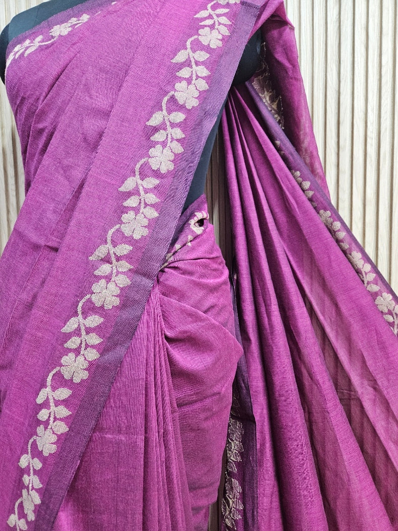 Drape Yourself in Timeless Elegance With this Exquisite Handloom Cotton Saree Balaram Saha