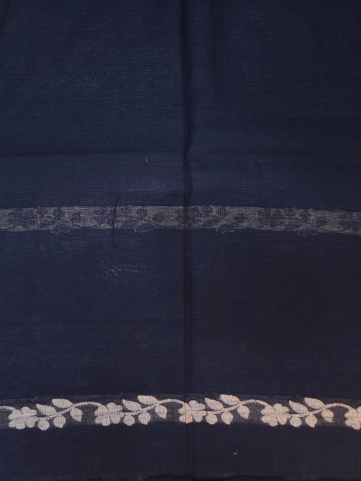 Experience the Understated Beauty of This Black Handloom Cotton Saree Balaram Saha