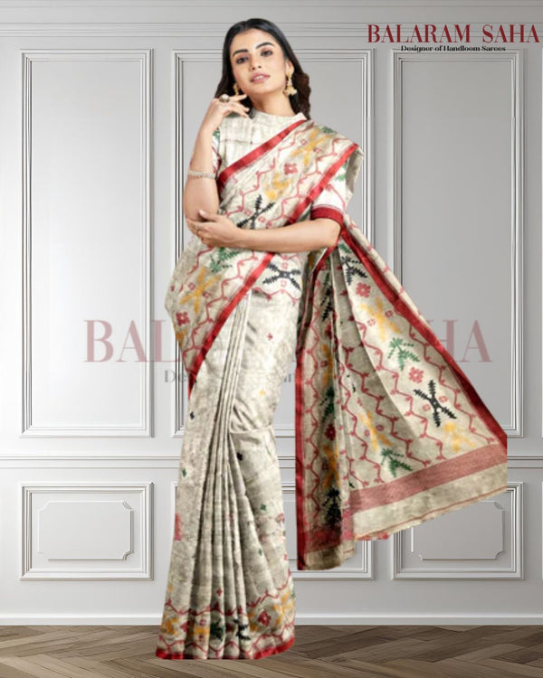 Timeless Luxury: Balaram Saha's Handwoven Gachhi Tussar Silk Saree (handloom saree, silk saree, handloom silk saree, balaram saha online, silk sarees, balaram saha handloom saree store photos, balaram saha handloom saree store, silk handloom saree, bengal handloom sarees, pure silk, tussar silk saree, tussar silk, silk saree online)   https://www.gofundme.com/