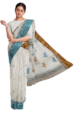 White Handloom Traditional Cotton Saree with Ganga Jamuna Border by Balaram Saha - (handloom saree, cotton saree, handloom cotton saree, balaram saha online, handloom sarees, balaram saha handloom saree store photos, balaram saha handloom saree store, cotton handloom saree, bengal handloom sarees, pure cotton, cotton saree for women, cotton saree online)   https://www.cornell.edu/