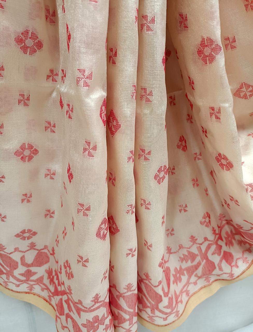 Katan Silk Jamdani Saree by Balaram Saha – Cream & Red Elegance(handloom saree, jamdani saree, jamdani sarees, cotton jamdani saree, jamdani cotton saree, handloom cotton saree, balaram saha online, jamdani saree online)
https://www.dailymotion.com/in