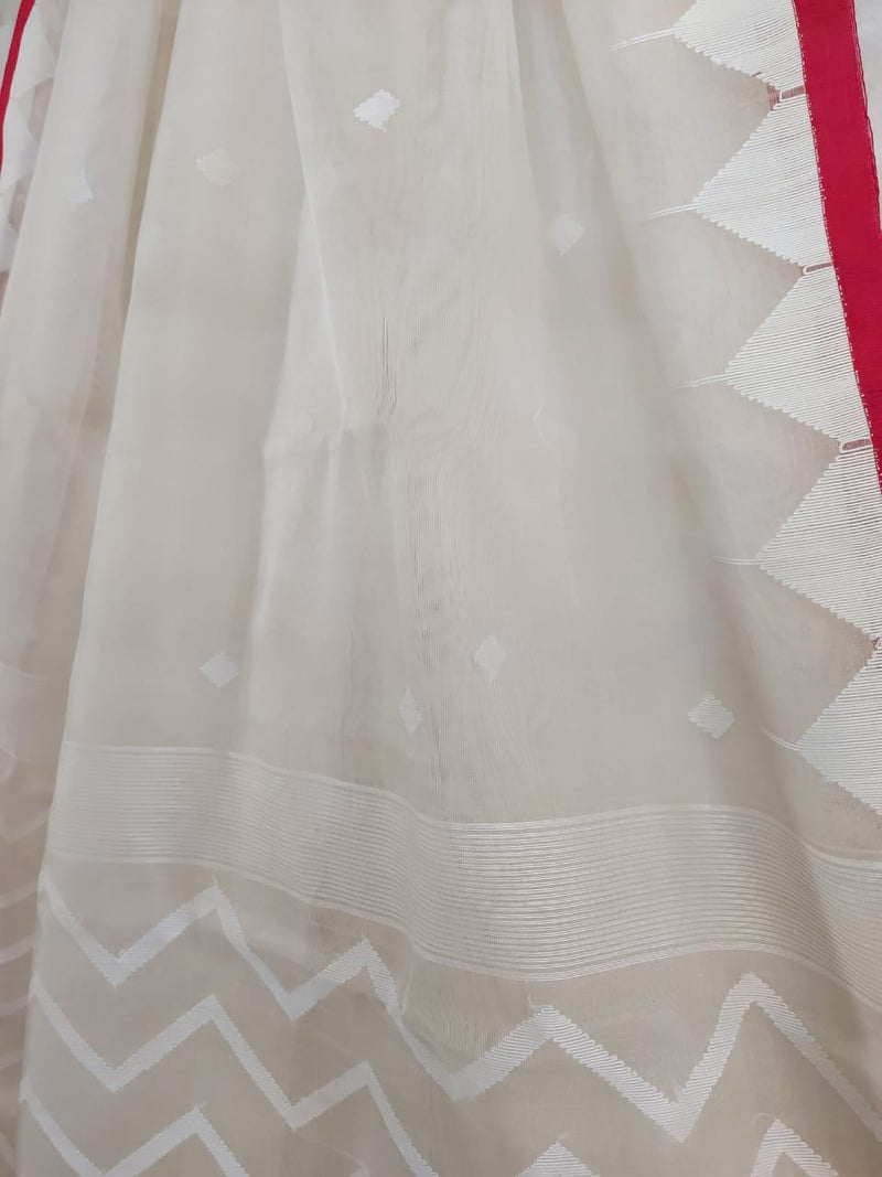 White & Red soft muslin silk Handwoven Jamdani saree (jamdani saree, silk saree, jamdani silk saree, balaram saha online, silk sarees, balaram saha handloom saree store, silk jamdani saree, bengal handloom sarees, pure silk, jamdani silk saree, muslin silk, muslin silk saree, jamdani silk saree online)   https://www.rebelmouse.com/