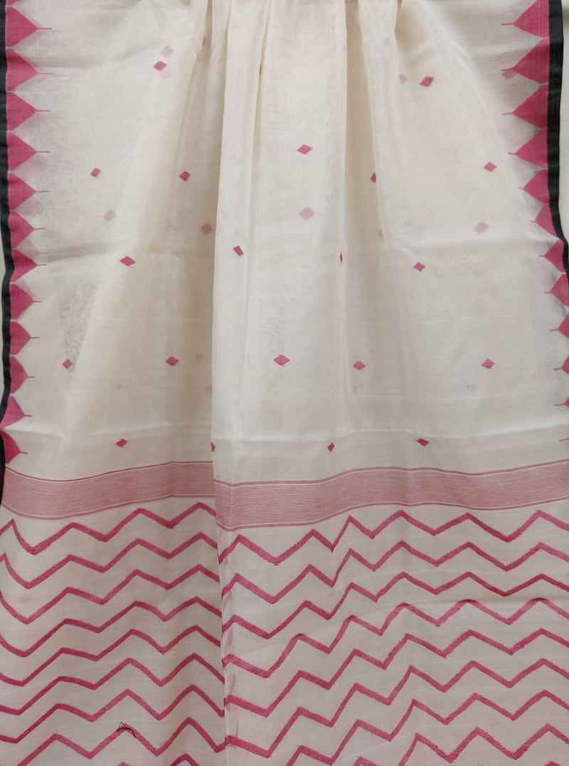 White & Red Soft Muslin Silk Jamdani Saree (jamdani saree, silk saree, jamdani silk saree, balaram saha online, silk sarees, balaram saha handloom saree store, silk jamdani saree, bengal handloom sarees, pure silk, jamdani silk saree, muslin silk, muslin silk saree, jamdani silk saree online)   https://www.instapaper.com/