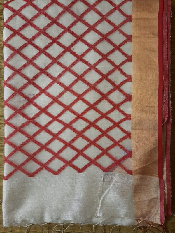 Handloom Matka silk sari Balaram Saha